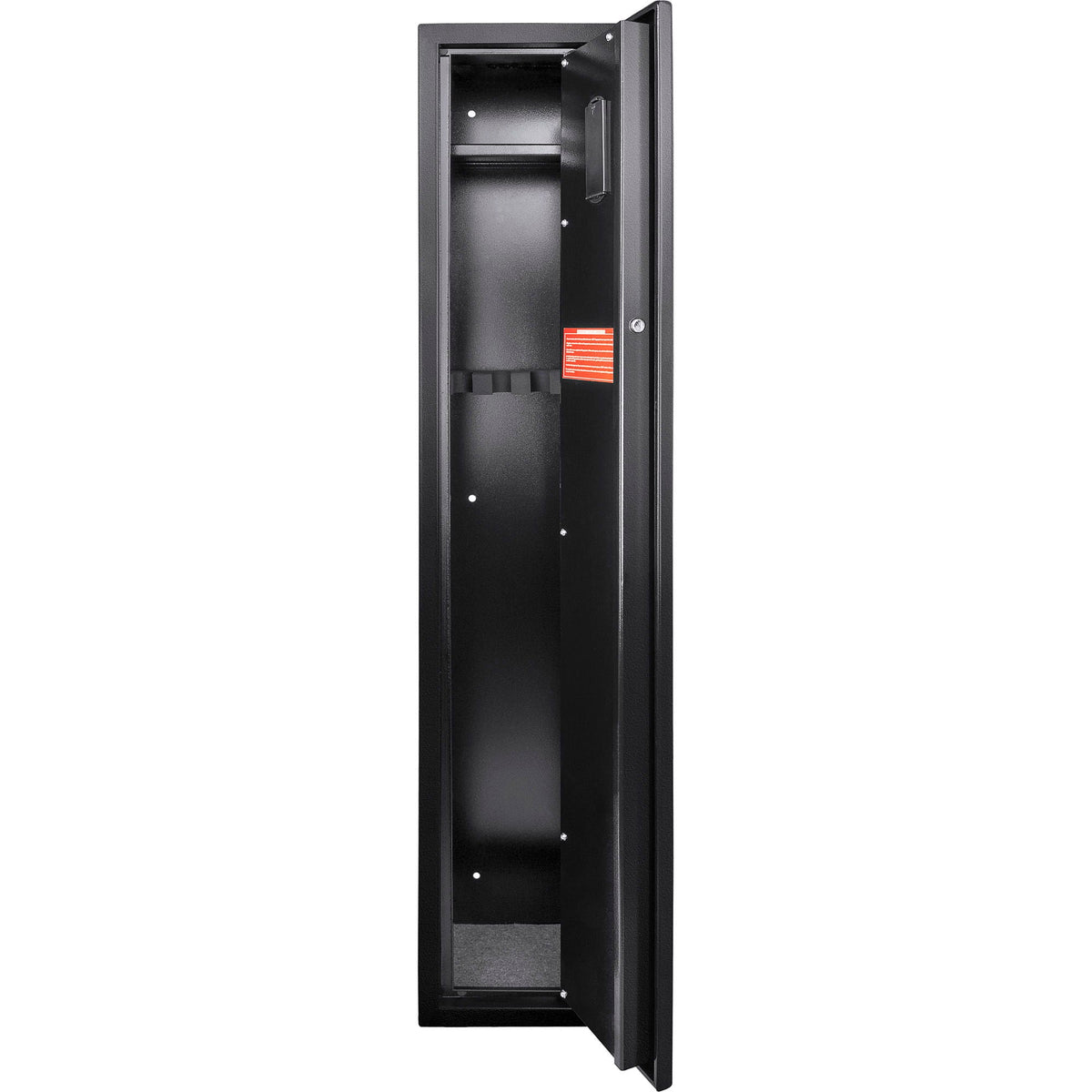 Biometric Rifle Safe with Fingerprint Access – Black