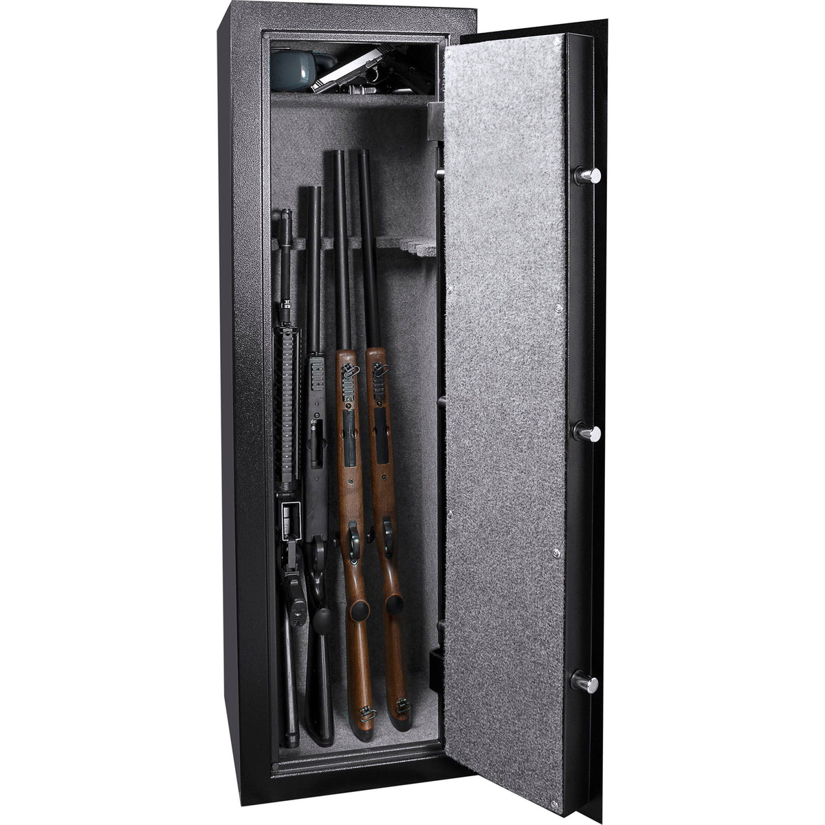 5.51 Cubic Ft Biometric Keypad Riflesafe - Black