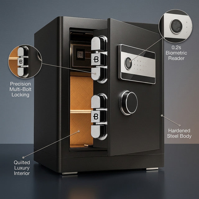 BastionVault Echelon B500 Biometric Safe — Lifestyle
