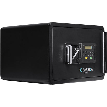 0.54 Cubic Ft Keypad Fireproof Security Safe with Electronic Keypad - Black