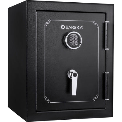 BARSKA FireVault Digital Keypad Fire-Resistant Safe | FV400 &amp; FV500 – Black