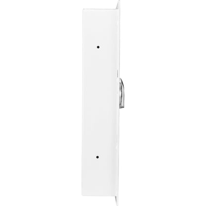 Biometric Wall Safe with 120-Fingerprint Security - White