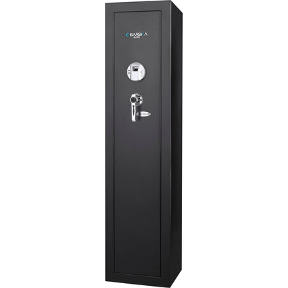 Biometric Rifle Safe with Fingerprint Access – Black