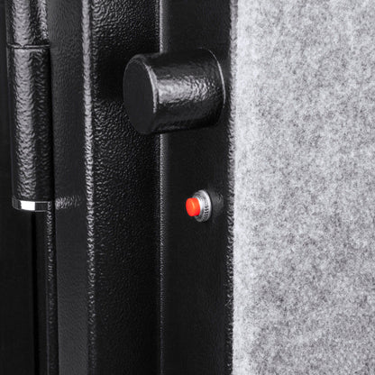 BARSKA FireVault Digital Keypad Fire-Resistant Safe | FV400 &amp; FV500 – Black