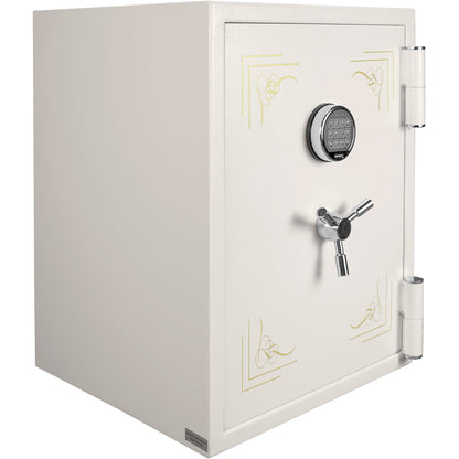 Keypad Fire-Resistant Jewelry Safe – 2.75 Cu. Ft. | White