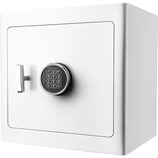 BARSKA 1.01 Cu. Ft. Keypad Fire-Resistant Jewelry Safe – White or Black