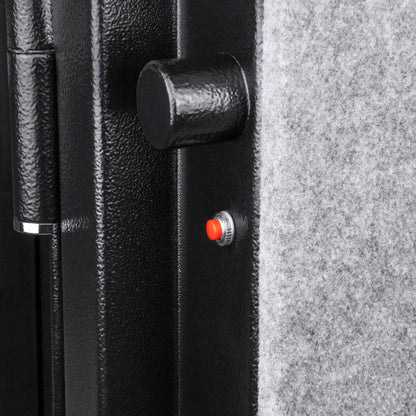 BARSKA FireVault Digital Keypad Fire-Resistant Safe | FV400 &amp; FV500 – Black