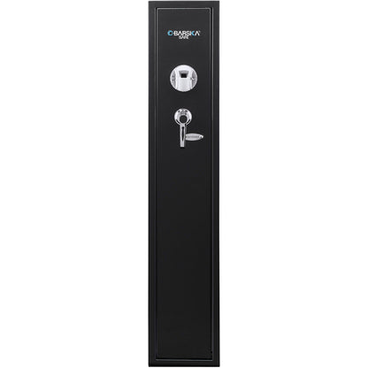 Biometric Rifle Safe with Fingerprint Access – Black
