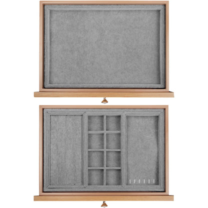 Keypad Fire-Resistant Jewelry Safe – 1.91 Cu. Ft. | White
