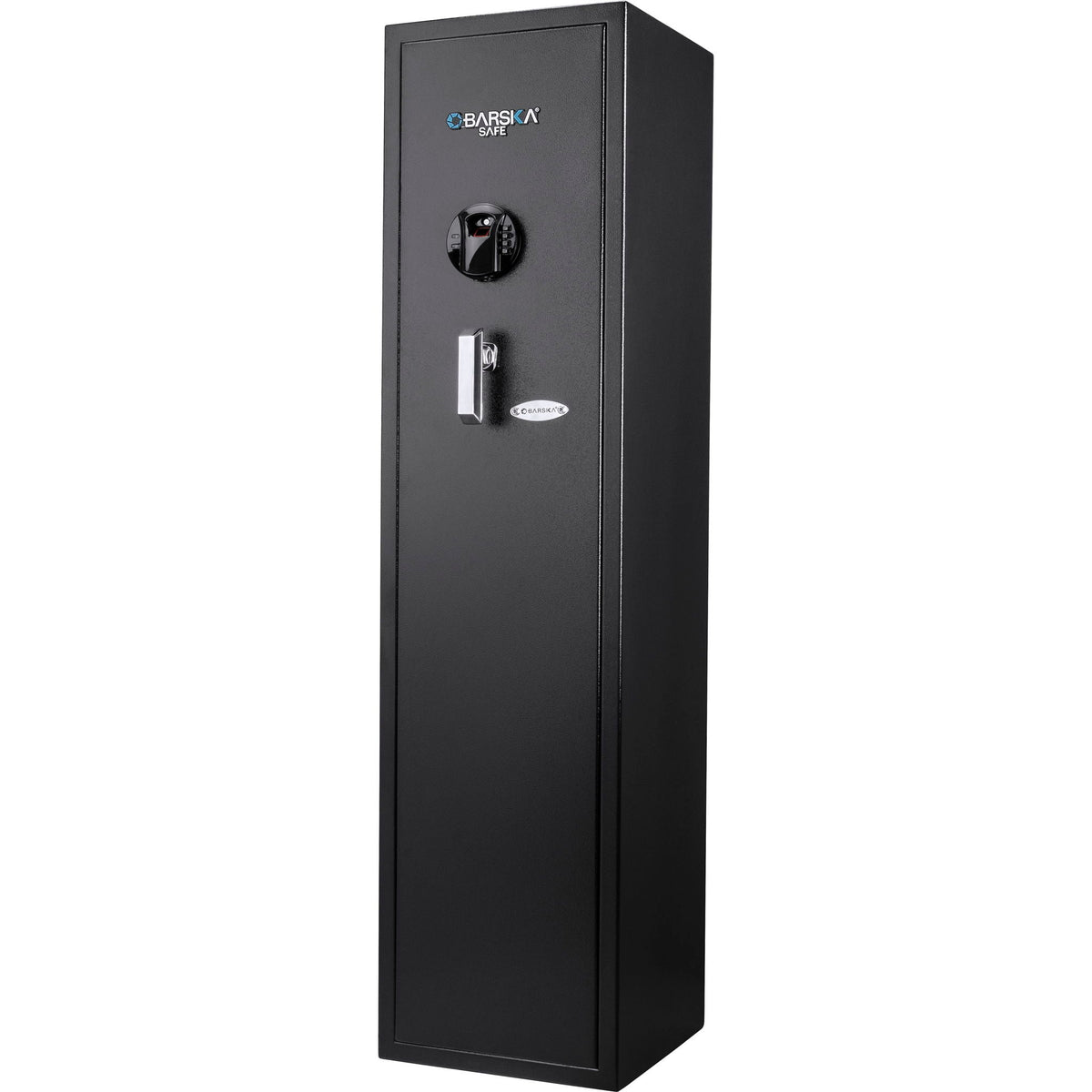 Biometric Keypad Rifle Safe with Electronic Lock - Black