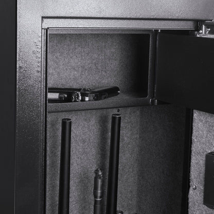 7.87 Cubic Ft Keypad Rifle Safe with Electronic Lock - Black